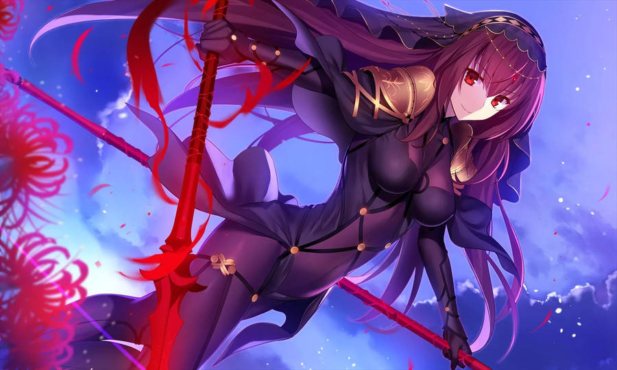 Detail Scathach Wallpaper Nomer 6