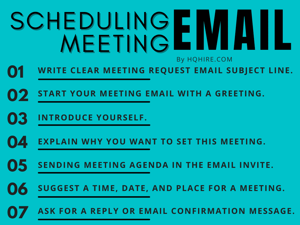 Detail Schedule A Meeting Email Template Nomer 40