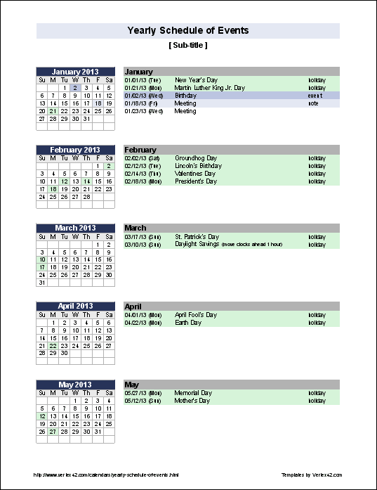 Detail Schedule Board Template Nomer 13