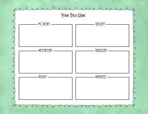 Detail Schedule Maker Template Nomer 27