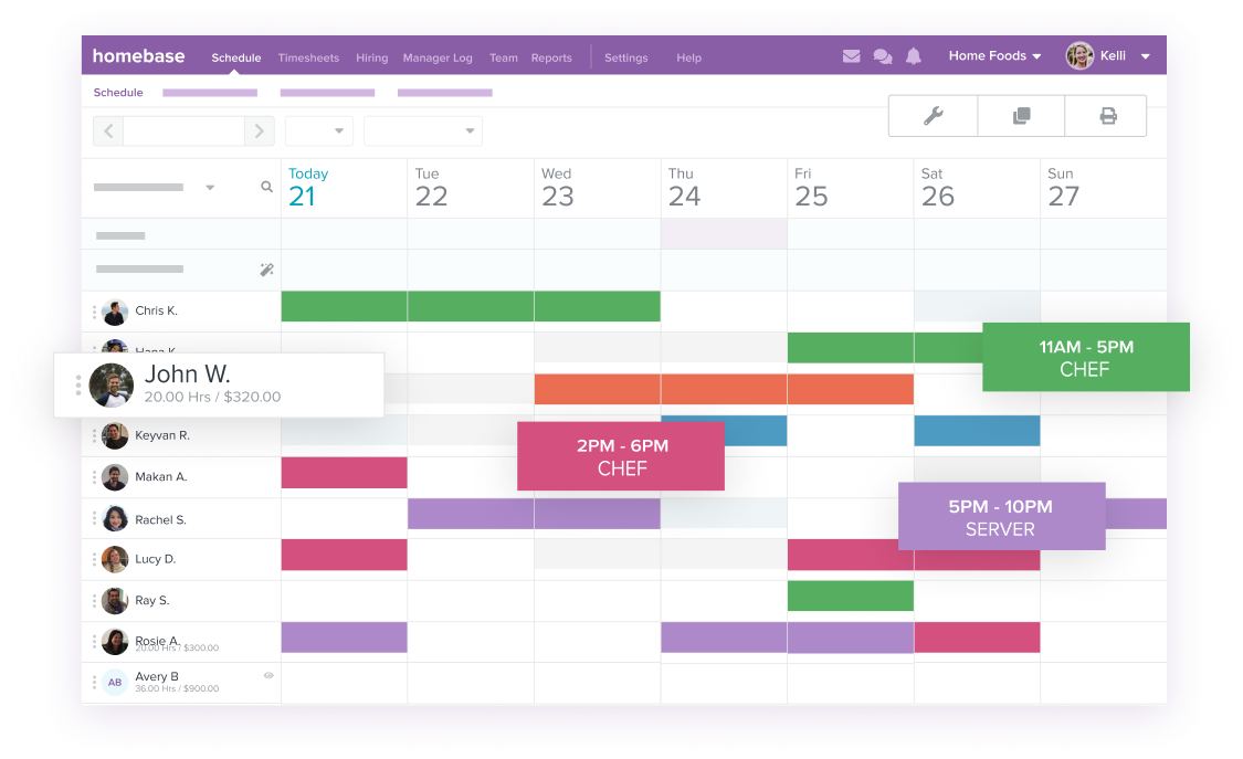 Detail Schedule Maker Template Nomer 33