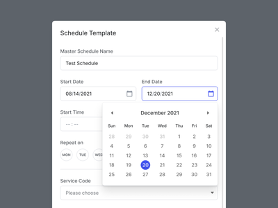 Detail Schedule Template Design Nomer 35