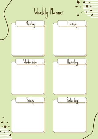 Detail Schedule Template Design Nomer 52