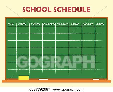 Detail Schedule Template Design Nomer 53