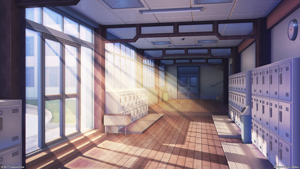 Detail School Anime Background Nomer 3