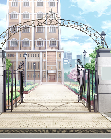 Detail School Anime Background Nomer 48