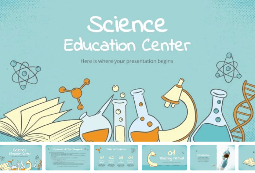 Detail Science Ppt Template Nomer 14