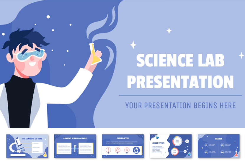 Detail Science Ppt Template Nomer 3