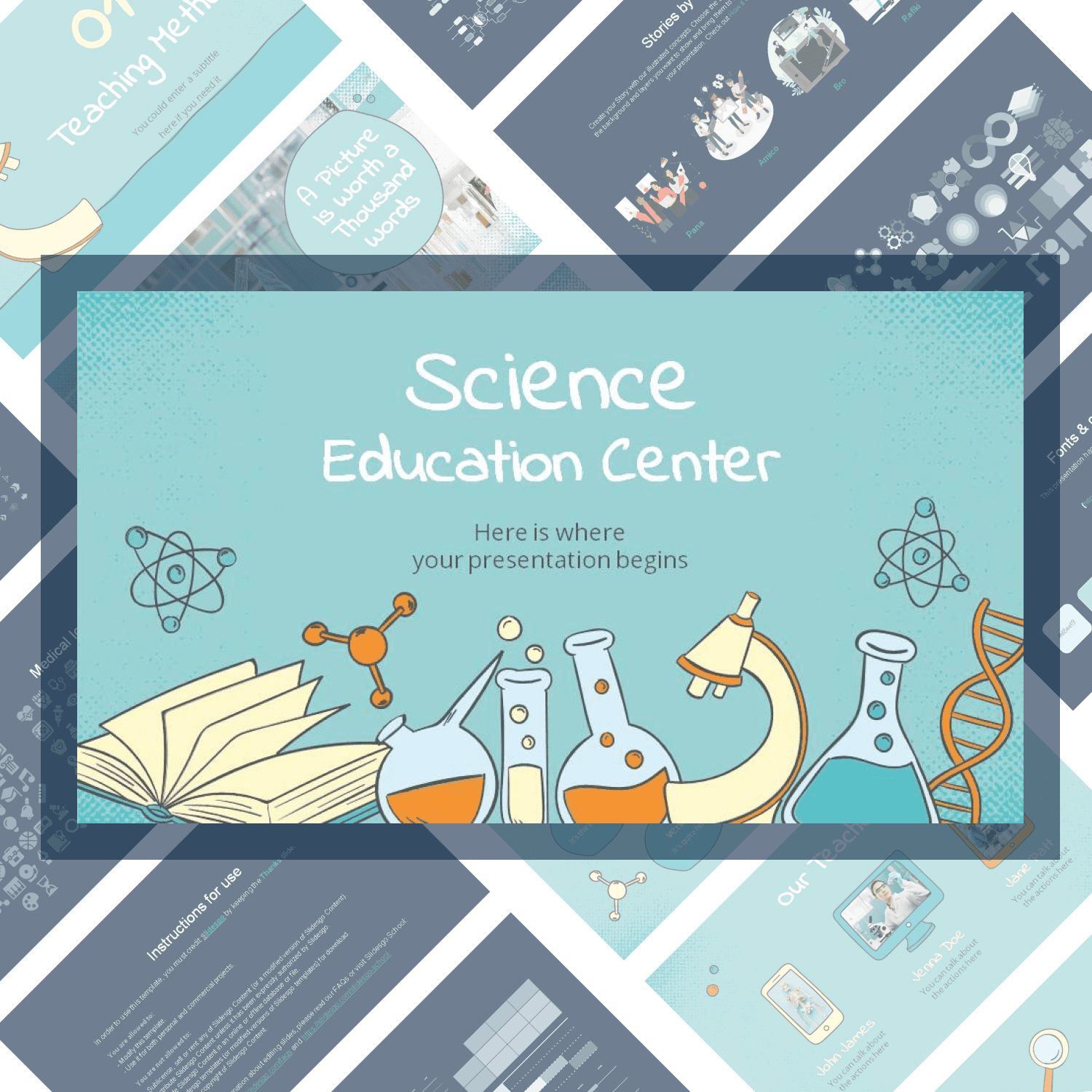 Detail Science Ppt Template Nomer 30