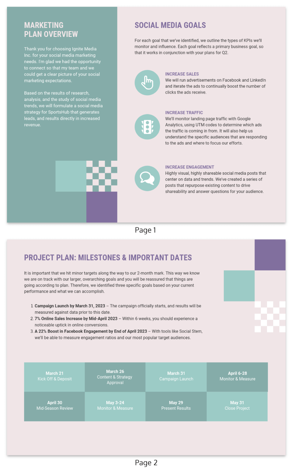 Detail Score Nonprofit Business Plan Template Nomer 29