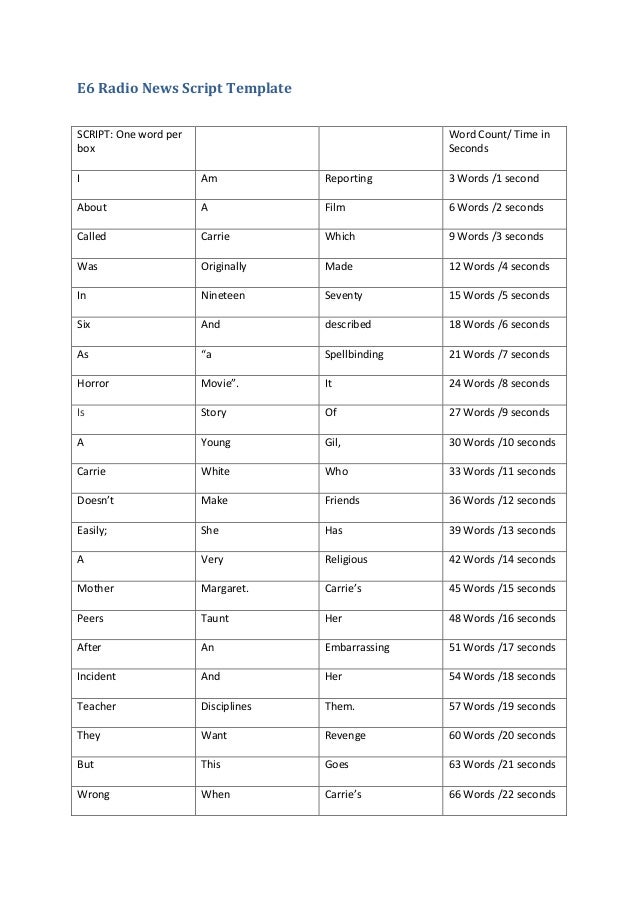 Detail Script Template Word Nomer 19