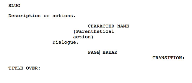 Detail Script Template Word Nomer 20