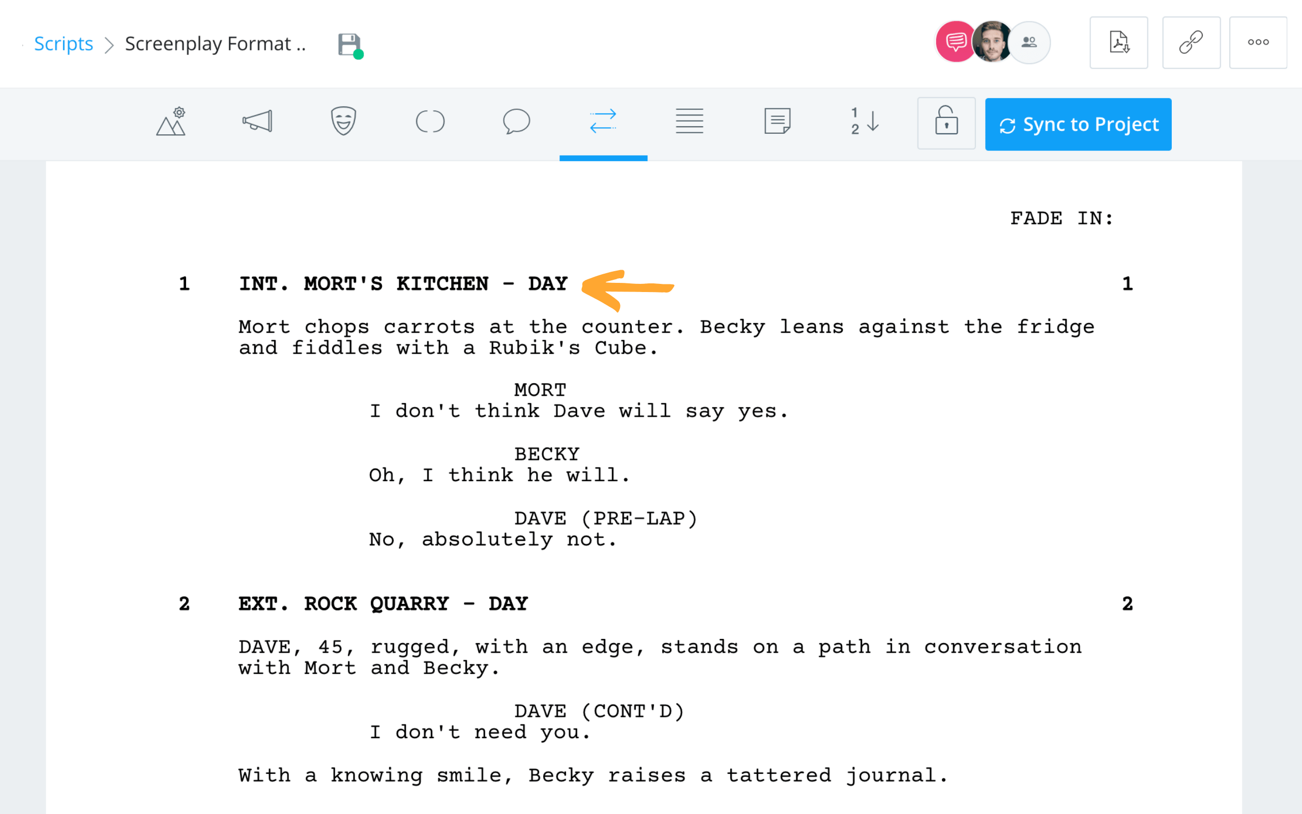 Detail Script Template Word Nomer 4