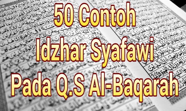 Detail Sebutkan 10 Contoh Idzhar Halqi Dalam Surat Al Baqarah Nomer 10