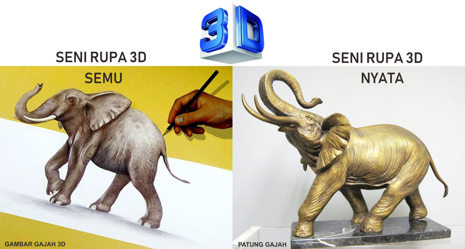 Detail Sebutkan Contoh Seni Rupa 3 Dimensi Nomer 23