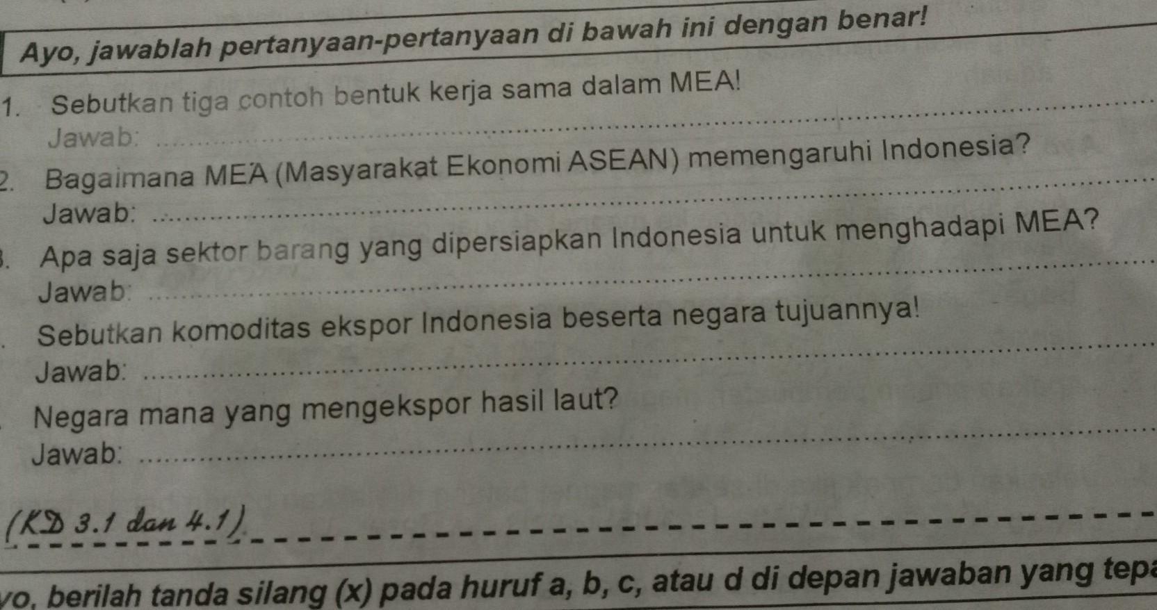 Detail Sebutkan Tiga Contoh Bentuk Bentuk Kerjasama Asean Nomer 50