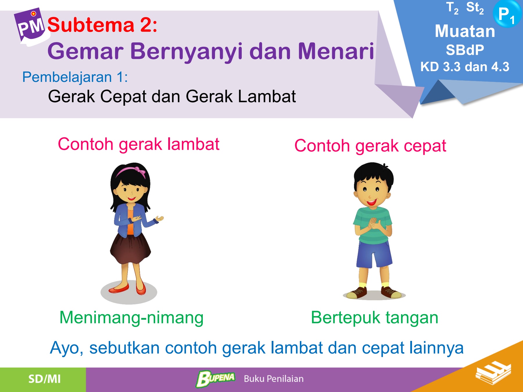 Detail Sebutkan Tiga Contoh Gerak Lambat Nomer 19