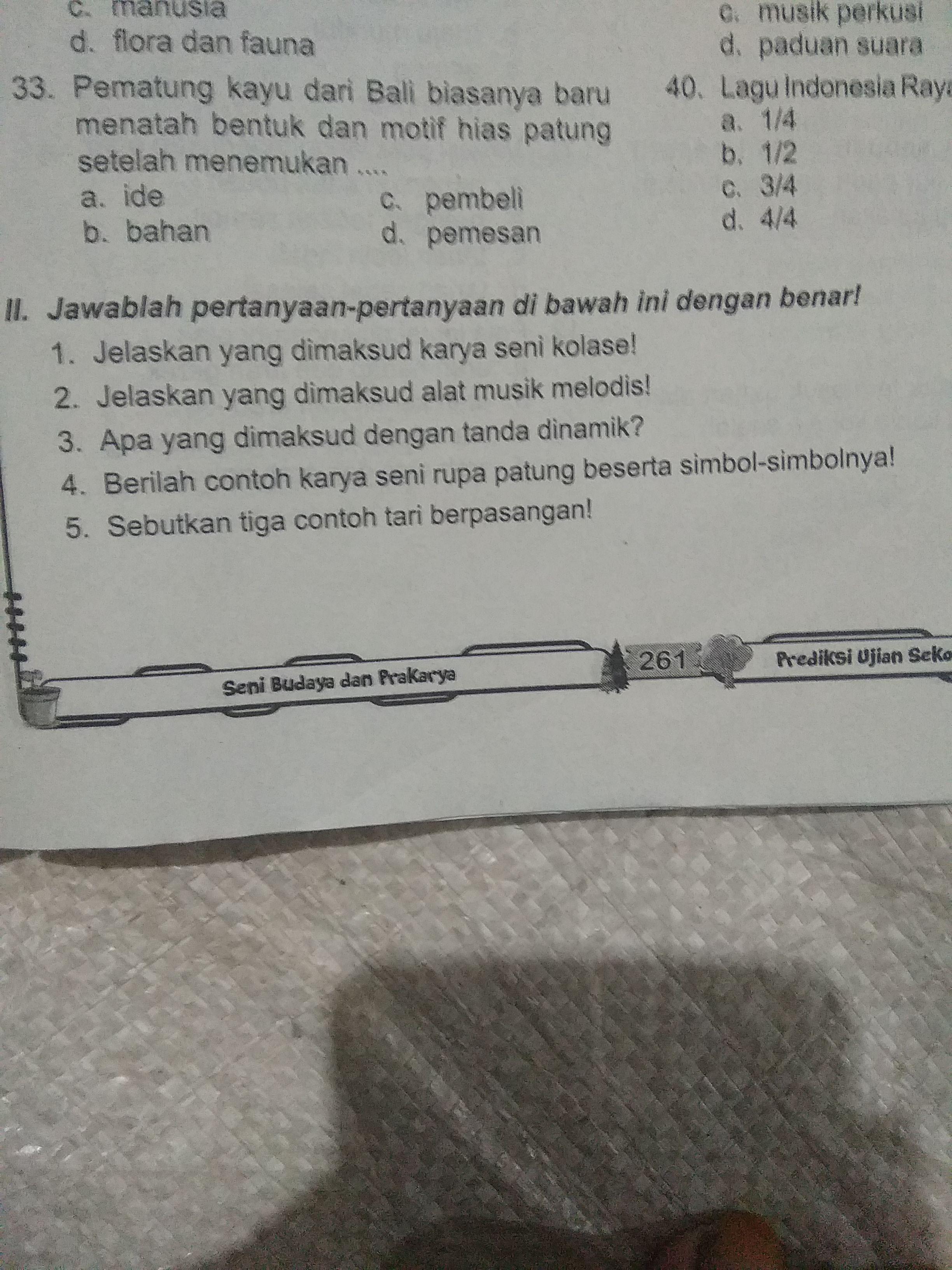 Detail Sebutkan Tiga Contoh Seni Rupa Dua Dimensi Nomer 16