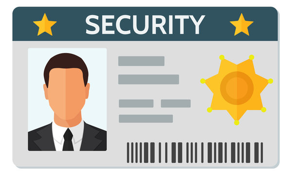 Detail Security Id Card Template Nomer 30