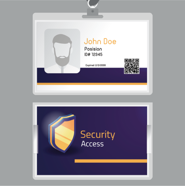 Detail Security Id Card Template Nomer 34