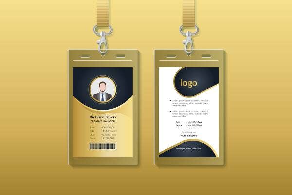 Detail Security Id Card Template Nomer 47