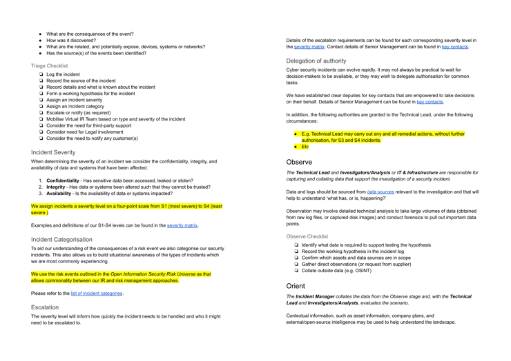 Detail Security Incident Response Plan Template Nomer 8