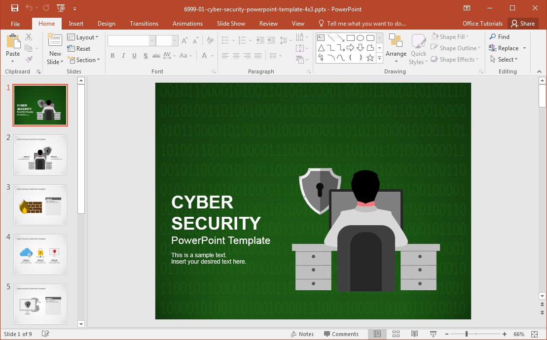 Detail Security Presentation Template Nomer 13