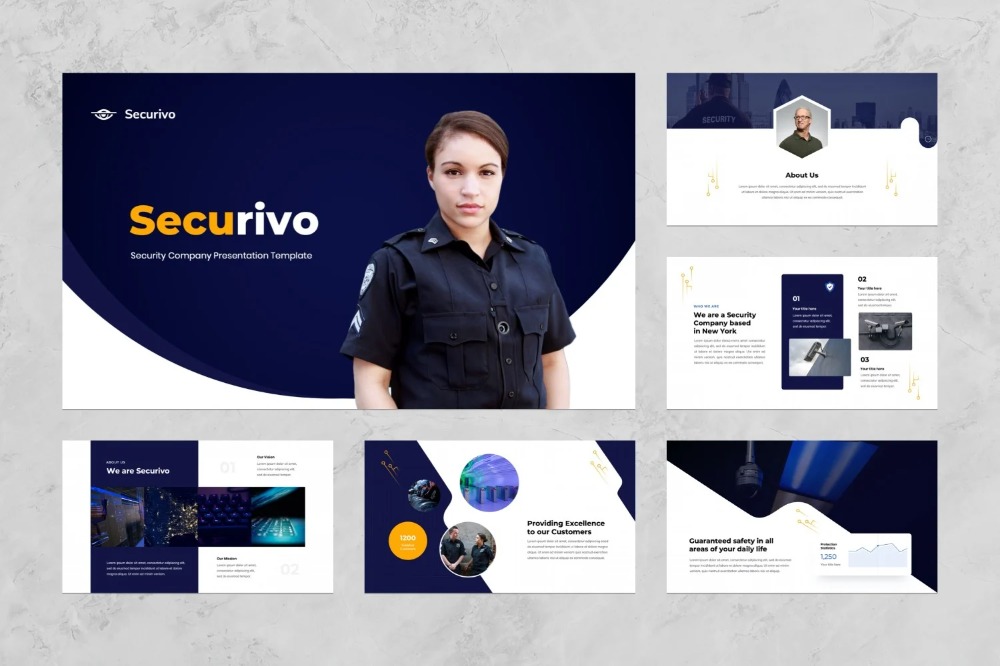 Detail Security Presentation Template Nomer 48
