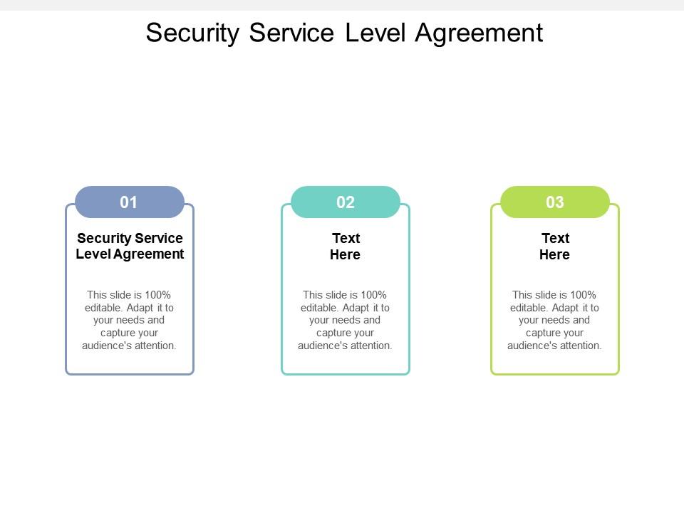 Detail Security Service Level Agreement Template Nomer 21