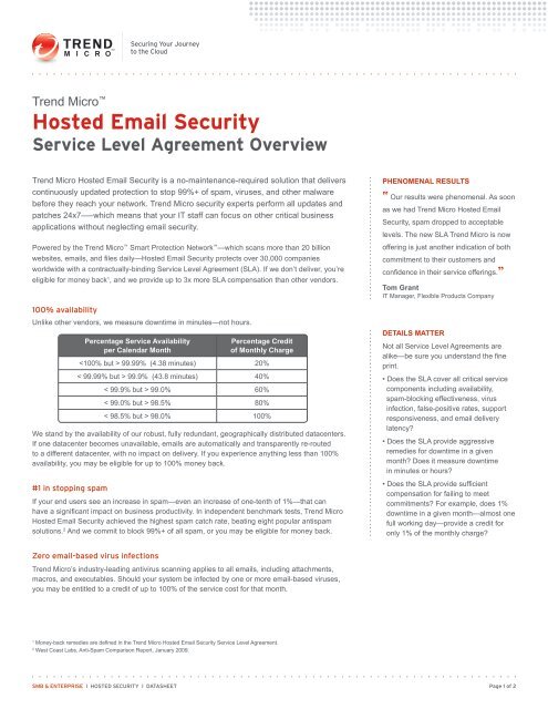 Detail Security Service Level Agreement Template Nomer 22