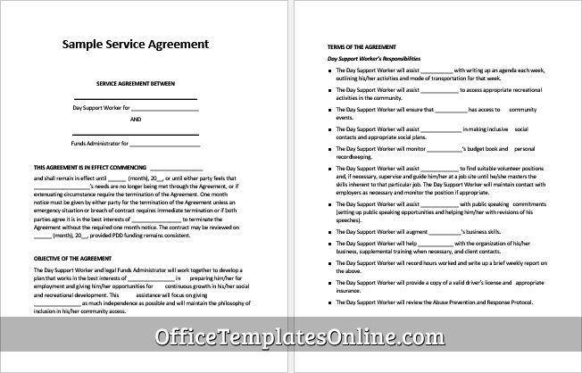 Detail Security Service Level Agreement Template Nomer 26