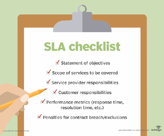 Detail Security Service Level Agreement Template Nomer 29