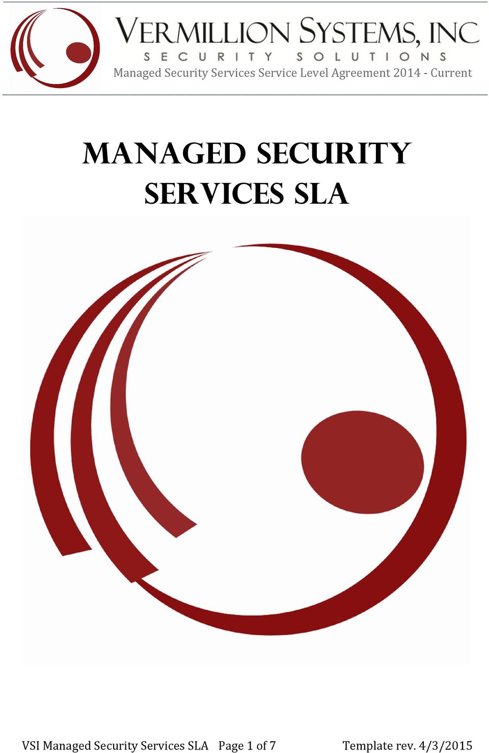 Detail Security Service Level Agreement Template Nomer 39