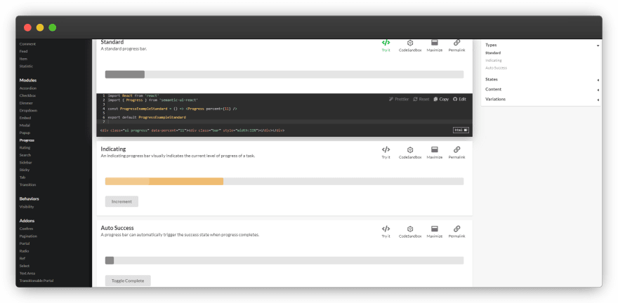 Detail Semantic Ui Admin Template Free Nomer 29