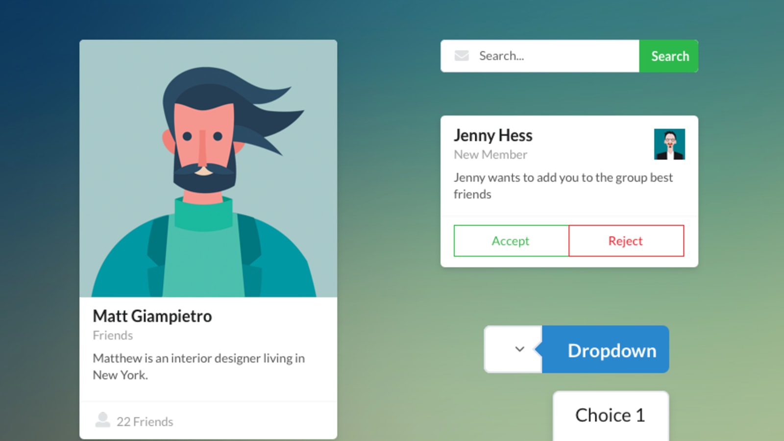 Detail Semantic Ui Admin Template Free Nomer 35