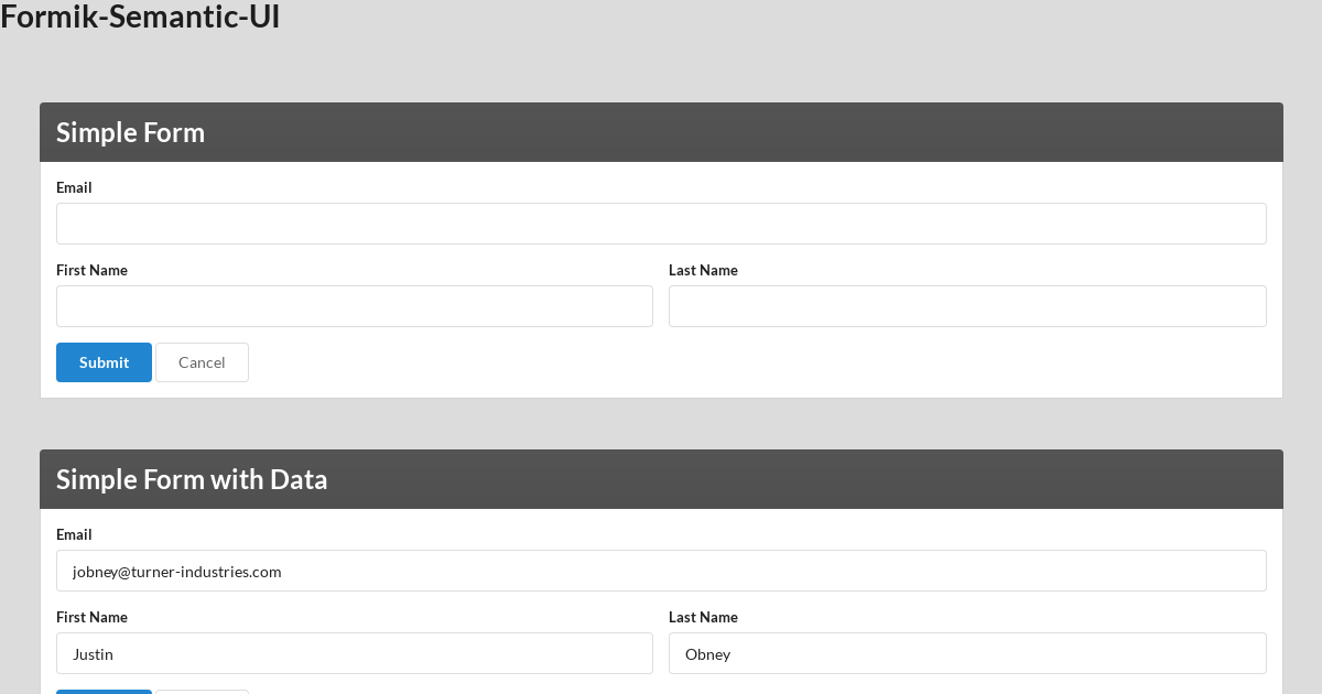 Detail Semantic Ui Admin Template Free Nomer 51