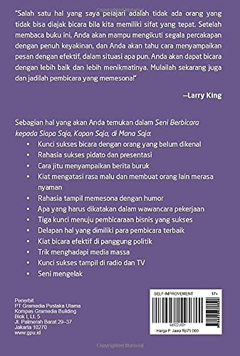 Detail Seni Berbicara Buku Nomer 8