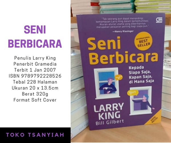 Detail Seni Berbicara Buku Nomer 9