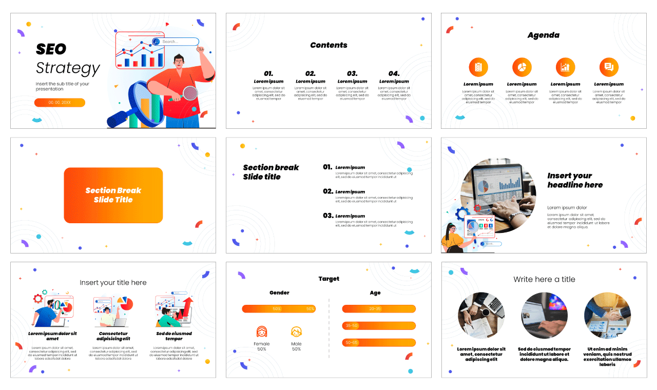 Detail Seo Presentation Template Nomer 14