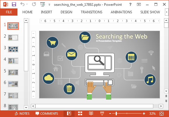 Detail Seo Presentation Template Nomer 18