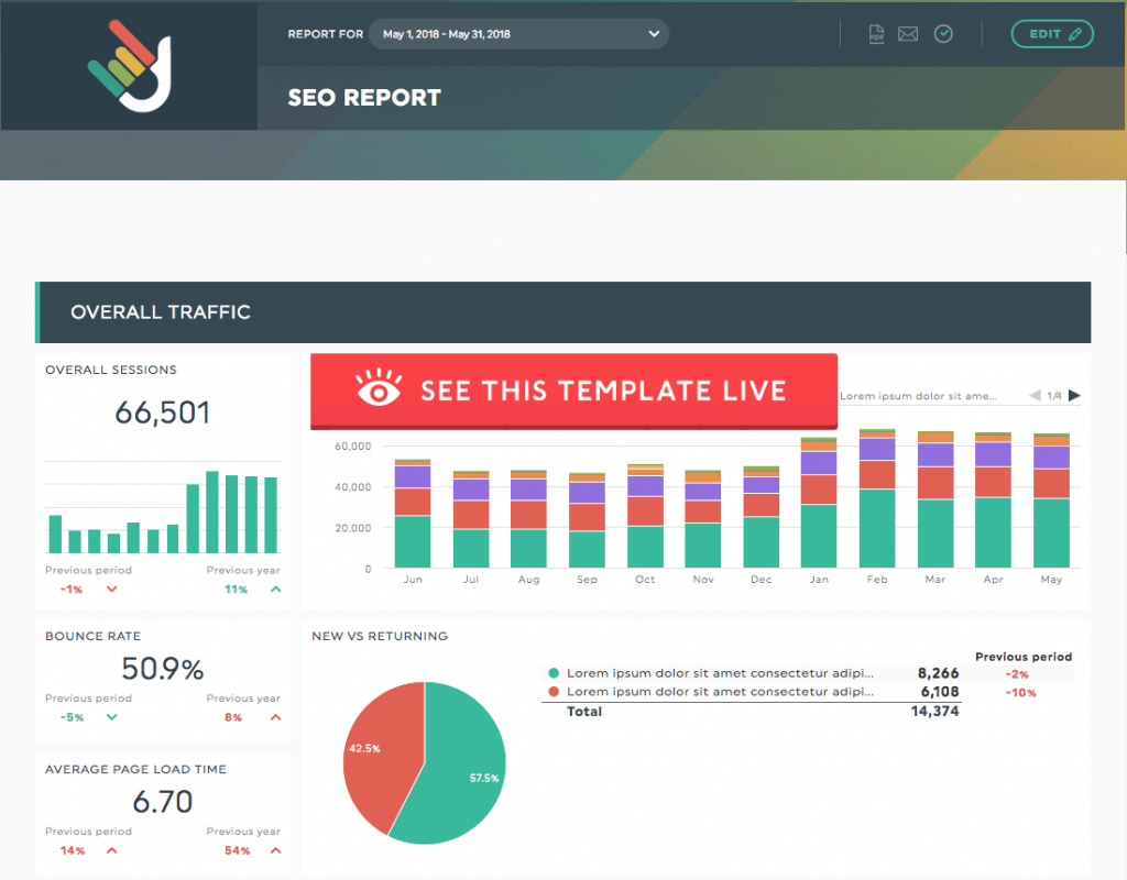 Detail Seo Report Template Nomer 11