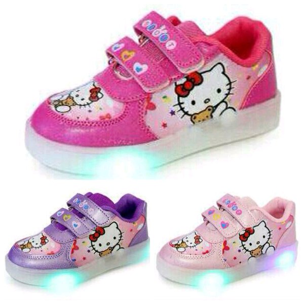 Detail Sepatu Hello Kitty Anak Perempuan Nomer 23