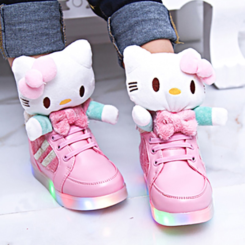 Detail Sepatu Hello Kitty Anak Perempuan Nomer 32