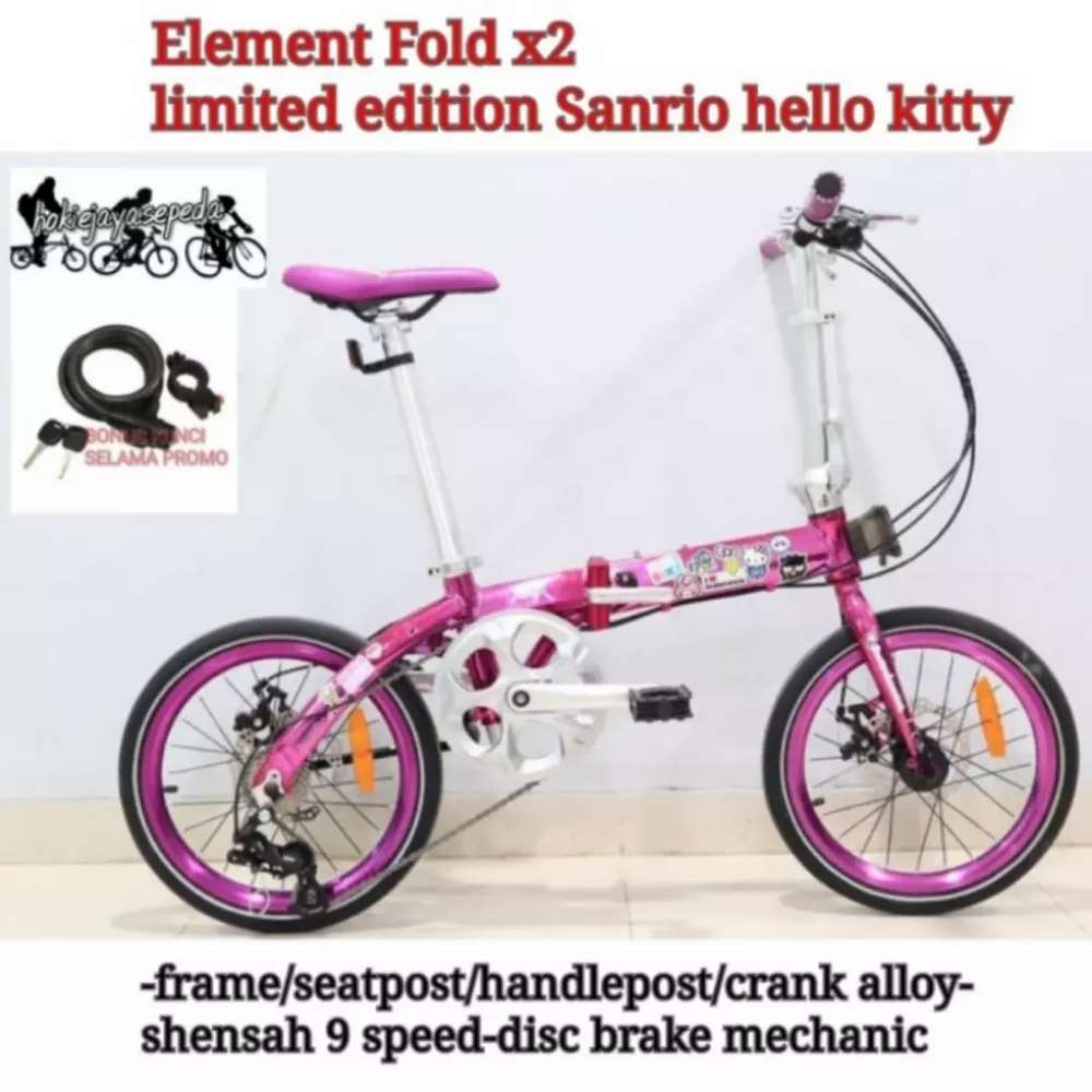 Detail Sepeda Hello Kitty Nomer 26