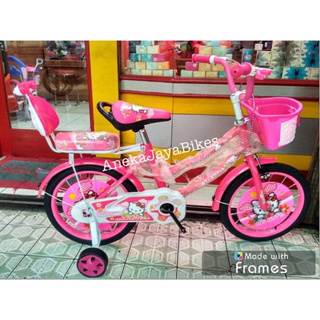 Detail Sepeda Hello Kitty Nomer 29