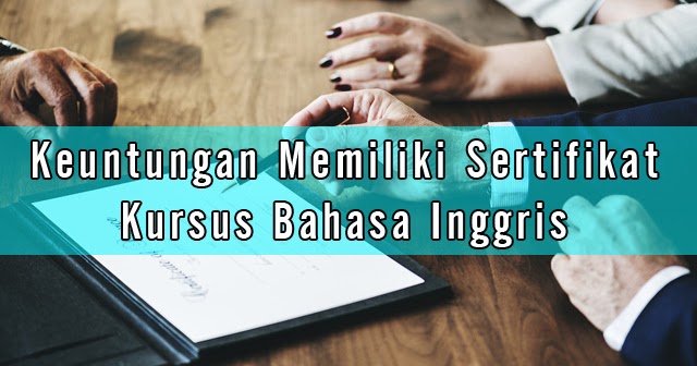 Detail Sertifikat Bahasa Inggris Nomer 29