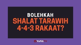 Detail Shalat Tarawih Di Rumah Berapa Rakaat Nomer 6