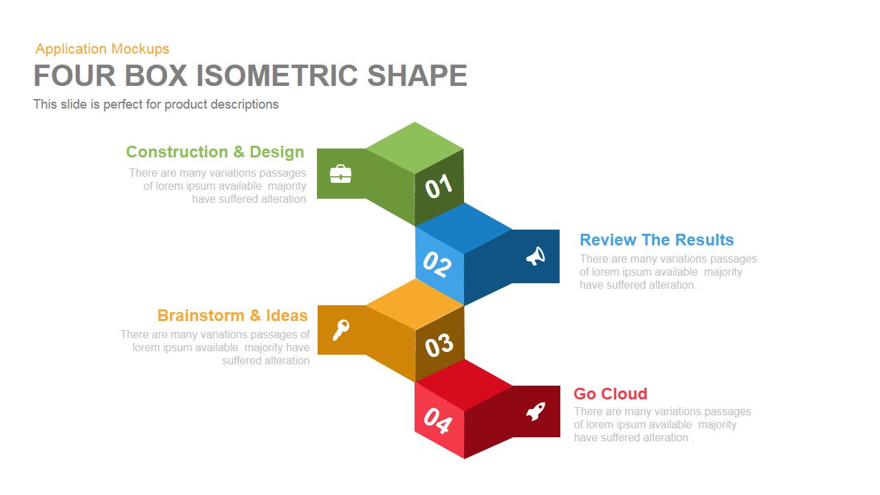 Detail Shapes Powerpoint Template Nomer 21