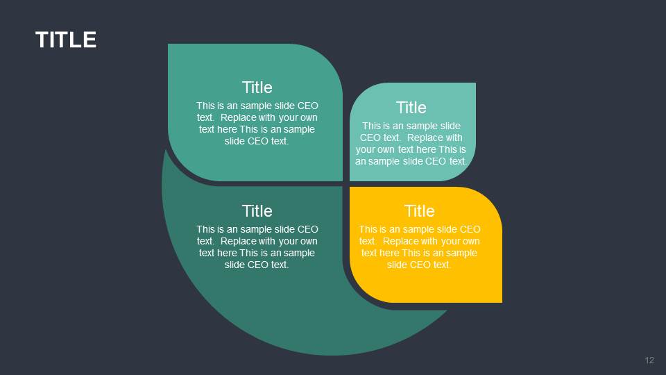 Detail Shapes Powerpoint Template Nomer 34