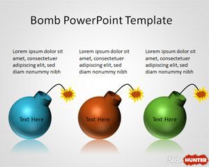 Detail Shapes Powerpoint Template Nomer 35